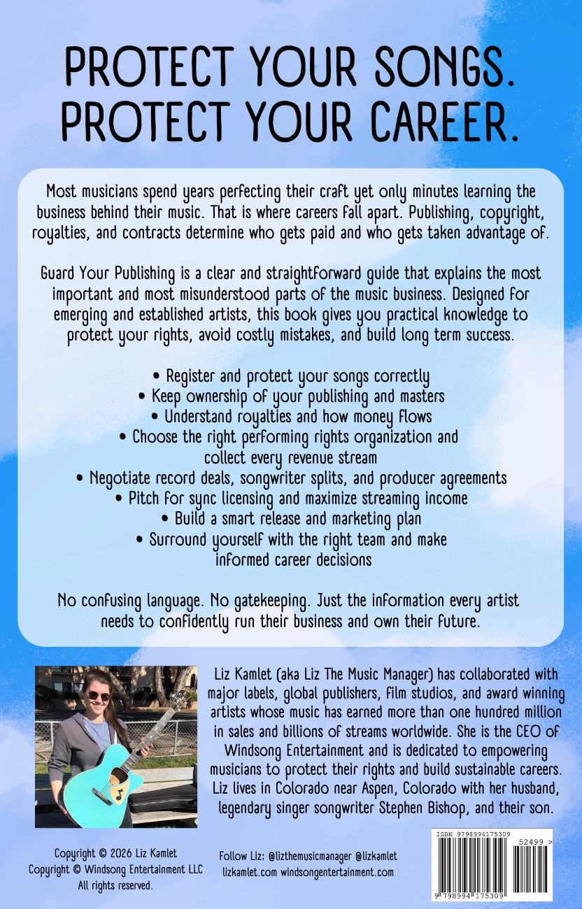 Guard Your Publishing: A Straightforward Guide to Understanding and Surviving the Music Business (Pre-Order)